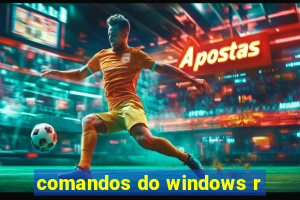 comandos do windows r